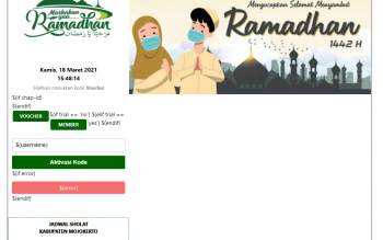 Template Login Mikrotik Hotspot Ramadhan 2021 Terbaru